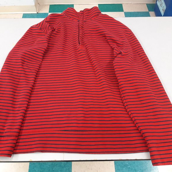 Stripped Nautica TurtleNeck Zipper Sweater - Picture 3 of 8